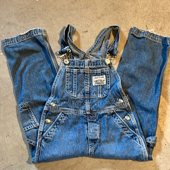 Vintage LUCKY BRAND kids size workwear overalls dungarees